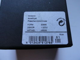 Versace Medusa Amethyst Crystal Bottle Stopper NIB image 7