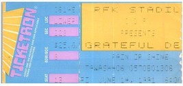 Grateful Dead Concert Ticket Stub Juin 14 1991 Washington Dc Rfk Stadium - £31.24 GBP