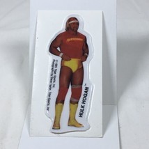 Hulk Hogan 1985 Titan Sports Vending Machine Sticker WWE WWF Wrestling Y... - £11.76 GBP
