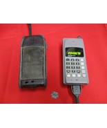 Motorola Tele TAC 250 Analog Cell Phone Vintage green LED Tested Working - $34.74 CAD