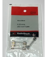 Slow-Blow 6.25-Amp 250-Volt MDL 3SB 313 ADL Glass Fuses 1-1/4&quot; X 1/4&quot; 4-... - $11.01 CAD