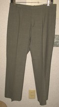 Womens 10 Gray Gap Cropped Stretch Business Casual Dress Pants - $18.81