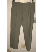 Womens 10 Gray Gap Cropped Stretch Business Casual Dress Pants - £14.80 GBP