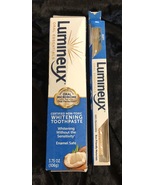Lumineux Oral Essentials Whitening toothpaste and Soft Bamboo Toothbrush... - £11.68 GBP