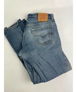 Levi&#39;s Men&#39;s Blue 501 Regular Fit Straight Leg Jeans Size W 36 L 33 - $25.73