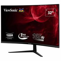 ViewSonic OMNI VX3218-PC-MHD 32 Inch Curved 1080p 1ms 165Hz Gaming Monitor with  - £224.75 GBP+