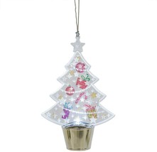 Midwest CBK flashing LED light Christmas tree ornament 129280 battery op... - $223.01 MXN