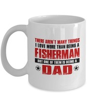 Funny Mug-Fisherman Father-Best Inspirational Gifts for Dad-11 oz Coffee Mug - £10.94 GBP