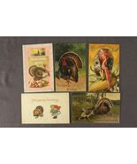 Vintage Postcard THANKSGIVING Greetings 1908-1917 Prize Winner Gobbler T... - $34.64