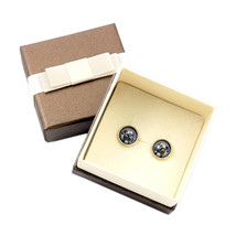 Boxer. Pet in your ear. Earrings with box. Photojewelry. Handmade. - £11.93 GBP