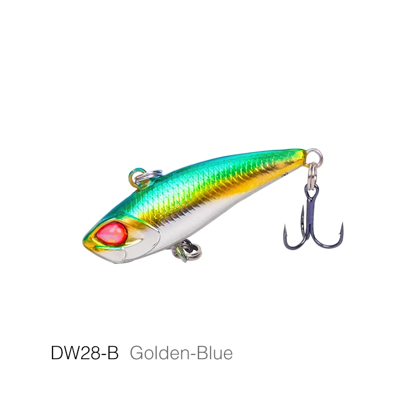 TSURINOYA 40mm 3.8g VIB Fishing Lure DW28 Plastic VIB Winter Vibrate Fishing Tac - £26.87 GBP