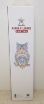 Uniquilling Paper Filigree Painting Owl Quilling Kit for Adults Beginner - £13.52 GBP