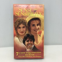 VHS Sense And Sensibility Emma Thompson Kate Winslet Alan Rickman Hugh Grant - £15.68 GBP