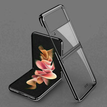 For Samsung Galaxy Z Flip 3 5G Shockproof hard Clear Flip back Case Cover - £40.08 GBP