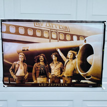 Bravado Myth Gem 2005 Led Zeppelin Airplane Image By Bob Gruen 22x34 Poster - $19.75