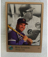 1992 Leaf Studio Baseball Card #18 Ryne Sandberg  - £0.77 GBP