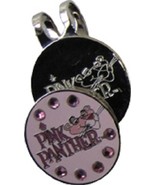 WINNING EDGE PINK PANTHER HAT OR CAP CLIP AND MAGNETIC GOLF BALL MARKER. - $245.01 MXN