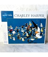 Charley Harper Art Mystery of the Missing Migrants 1000 Pc Puzzle Birds-... - $348.53 MXN