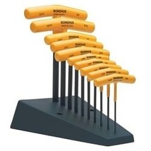 Bondhus Corp. 10PC SAE T-Handle Hex Wrench Display - $129.68