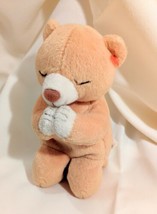Ty Beanie Buddy Bear Plush Hope Praying Bear 7" Toy Tush Tag Errors No Ear Tag - $8.41