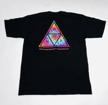 HUF Worldwide Tye Dye Triangle T Shirt Mens,  Size Large - £9.33 GBP