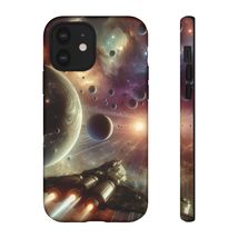 Space Art Tough Cases, Spaceship Traveling Protection for iPhone Galaxy ... - $524.68 MXN
