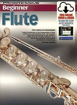 CP69126 - Progressive Beginner Flute - Book/Online Video &amp; Audio - £7.25 GBP