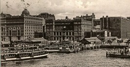 Vtg Postcard 1909 Circular Quay, Sydney Australia  - £7.65 GBP