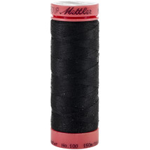 Mettler Metrosene 100% Core Spun Polyester 50wt 165yd-Black - £11.73 GBP