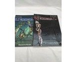 Lot Of (2) Malifaux Wyrd Miniatures Sourcebooks Core Rules Twisting Fates  - $44.54