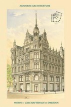 Apartments & Retail Shops - Dresden by Summershuh & Rumpel - Art Print - $21.99+