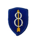 WW2 US Army Patch 8th Infantry Division Eight Arrow Through Center Shoulder - $11.18