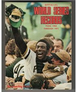 VINTAGE 1971 World Series Records Paperback Book Roberto Clemente M Sang... - £11.59 GBP