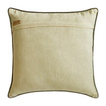 Gray Velvet Beaded 16&quot;x16&quot; Throw Pillow Cover, Tri Dimensional - £26.71 GBP+