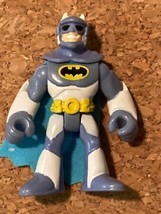 Imaginext DC Super Friends.ARCTIC BATMAN.3&quot; Figure &amp; Snowmobile Sled. - $83.87 MXN