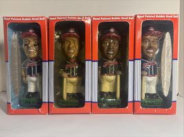 Lot Of 4-2001 Cleveland Indians Bobblehead Thome Vizquel Lofton Gonzalez - $123.74