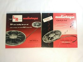 Lot of 2 Audiotape Reel to Reel Pre-Recorded Tapes - £25.47 GBP