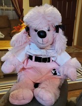 Build a Bear Workshop PINK POODLE 18&quot; Plush Stuffed Animal Toy Dog Puppy French - £18.19 GBP