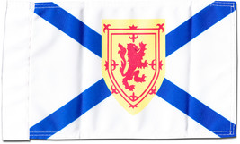 Nova Scotia - 5.5&quot; x 8.5&quot; Motorcycle Flag - £15.03 GBP
