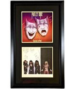 MOTLEY CRUE Autographed Hand Signed ALBUM COVER FLAT THEATRE OF PAIN FRA... - £1,494.06 GBP