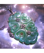 HAUNTED ANTIQUE NECKLACE DRAGON OF FLOWING FORTUNE &amp; DESTINY HIGHEST MAG... - $8,154.03 MXN