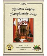 1992 NLCS Game program Pirates @ Braves NL Championship - $832.27 MXN