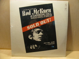 Rod McKuen LP Record Live from Carnegie Hall 1969 Unopened - £23.97 GBP