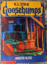 Goosebumps Book #3 Monster Blood RL Stine 1st Scholastic Print 1992 Vtg - £6.33 GBP