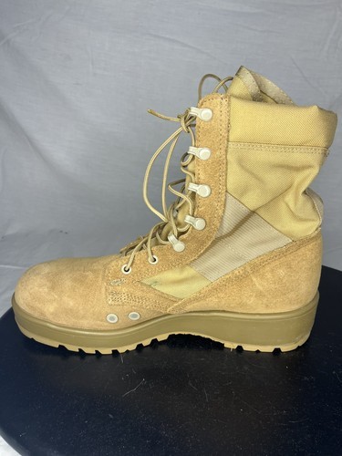 Hot Weather Army Combat Boots Coyote SPM1C1-13-D-1017 Size 11 R Vibram Sole Item image 11