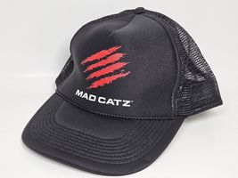 Mad Catz Otto 39-165 Trucker Hat Men's One Size Snapback Black Red Gamin... - $8.90