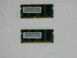 512MB  (2X256MB) MEMORY 32X64 PC133 7NS 3.3V SDRAM 144 PIN SO DIMM - £21.11 GBP