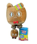NEW Big Games Pet Simulator TITANIC Gingerbread Cat Plush With DLC Code - $247.49