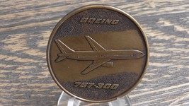 Boeing  Commemorating The Rollout Boeing 767-300 Jan 14 1986 Challenge Coin 5W - £16.35 GBP