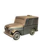 Vintage Mail Jeep 1974 Banthrico US Post Office Truck Metal Coin Bank USPS - £19.84 GBP